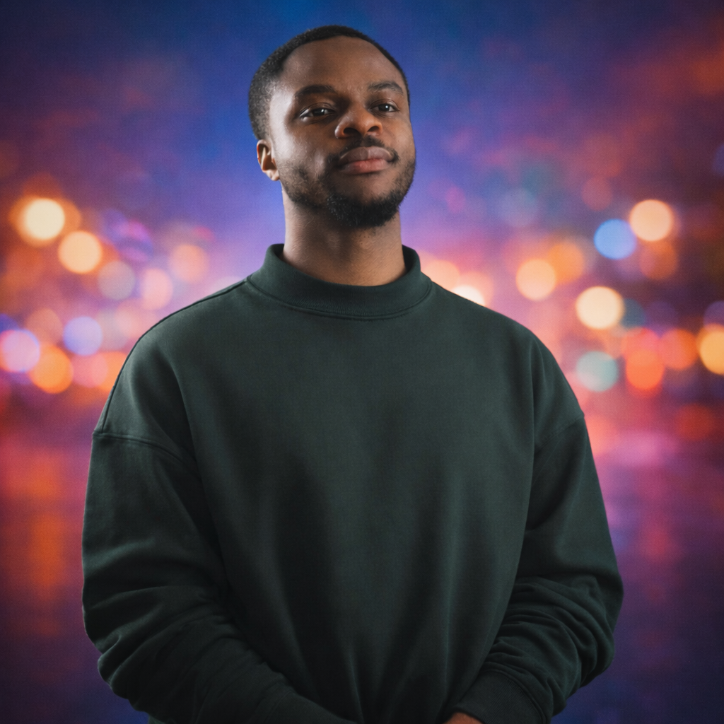 "Portrait of Eliakim, UX/UI and Graphic Designer"